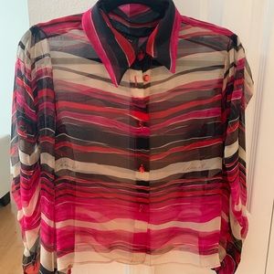 Chanel see-through blouse